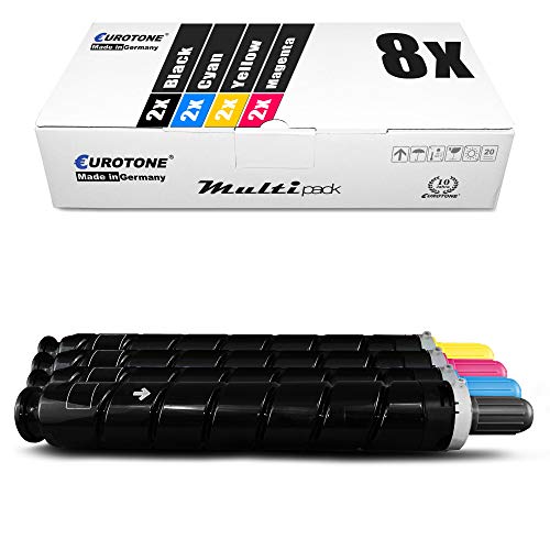 8X Müller Printware Toner im Set kompatibel für Canon ImageRunner IR Advance C-5030 C5030i C-5035 C5035i C-5235 C5235A C5235i C-5240 C5240A C5240i, C-EXV 29 8X Müller Printware Toner im Set kompatibel für Canon ImageRunner IR Advance C-5030 C5030i C-5035 C5035i C-5235 C5235A C5235i C-5240 C5240A C5240i, C-EXV 29 von Eurotone