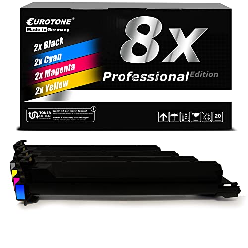 E.T. Toner 8X kompatibel für Konica Minolta Bizhub C203 C253 ersetzt TN213 von Eurotone