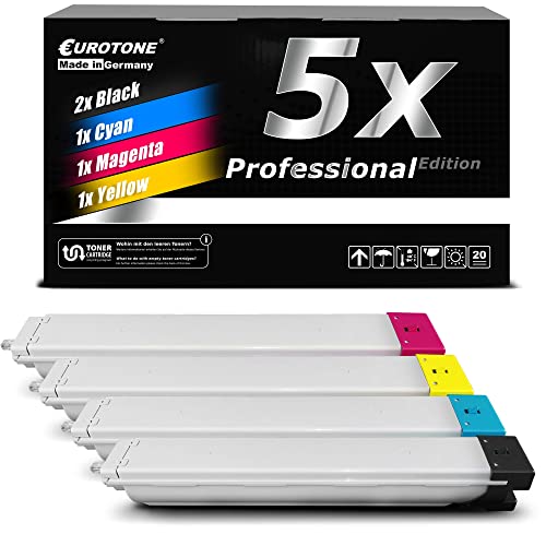 E.T. Toner im Set 5X kompatibel für Samsung MultiXpress 4 Renovation X4200 X4220 X4250 X4300 ersetzt K808S C808S M808S Y808S E.T. Toner im Set 5X kompatibel für Samsung MultiXpress 4 Renovation X4200 X4220 X4250 X4300 ersetzt K808S C808S M808S Y808S von Eurotone