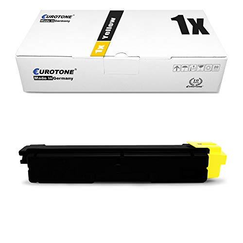 EOS-Toner TK-590 Yellow kompatibel für Kyocera FS-C 2026 MFP + FS-C 2126 MFP + FS-C FSC 5250 DN, TK590Y TK-590Y Gelb von Eurotone