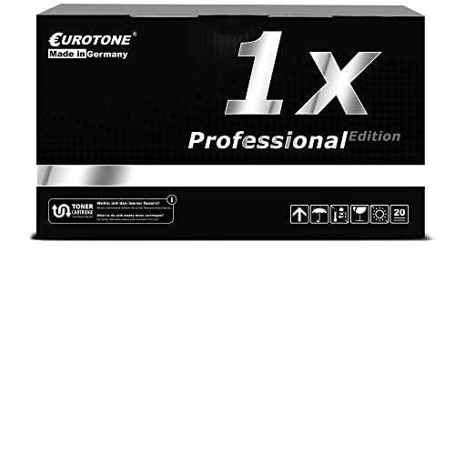 EuroPro Schwarz Toner kompatibel für Triumph-Adler 4006Ci 4007Ci ersetzt CK8512C von Eurotone