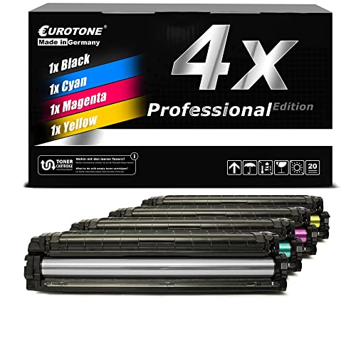 EuroPro Toner 4X kompatibel für Samsung Xpress C1810 C1860 Premium Line ersetzt CLT-504S von Eurotone