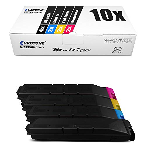 Eurotone 10x Toner für Kyocera TASKalfa 3050 3051 3550 3551 cig ci ersetzt TK-8305 von Eurotone