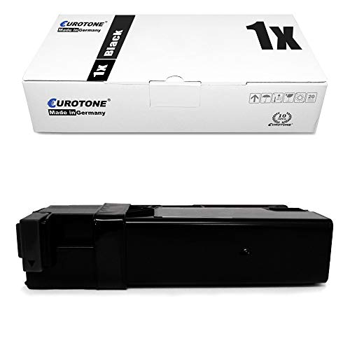 Eurotone 1x Müller Printware Toner für Dell 1320 c cn ersetzt 593-10258 DT615 Black 59310258 Schwarz von Eurotone