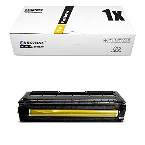 Eurotone 1x Müller Printware Toner für Ricoh Aficio SP C 250 sf SFw e DN ersetzt 407546 Gelb Yellow von Eurotone