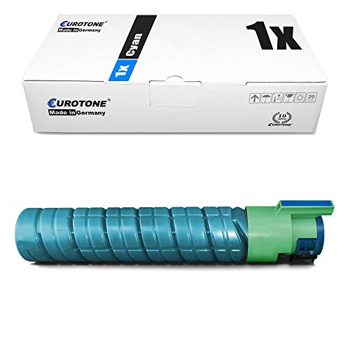 Eurotone 1x Müller Printware Toner für Ricoh SP C420dn C410 C411dn CL4000dn CL4000 C410dn CL4000hdn ersetzt 888283 TYPE245 Cyan von Eurotone