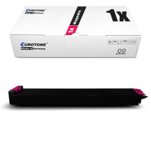 Eurotone 1x XXL Magenta Toner für Sharp MX 2630 3050 3060 3070 3550 3560 3570 4050 4060 4070 5050 5050 5070 6050 6050 6070 ersetzt MX-61GTMA von Eurotone