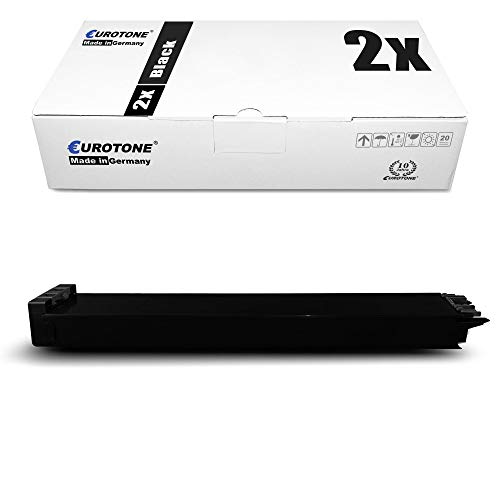Eurotone 2X Müller Printware Toner für Sharp MX 2301 2600 3100 N ersetzt MX-31 GTBA MX31GTBA Black von Eurotone