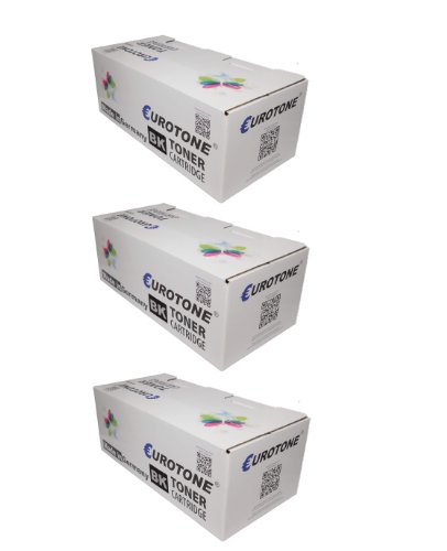 Eurotone 3X Druckerpatronen kompatibel für Triump-Adler LP 4245, 4424510010, Druckerpatronen von Eurotone