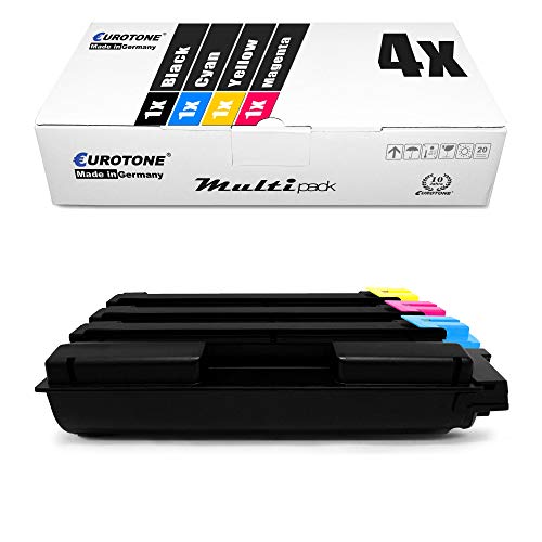 Eurotone 4X Müller Printware Toner für Utax CDC 1626 1726 5526 5626 L ersetzt Schwarz Blau Rot Gelb von Eurotone