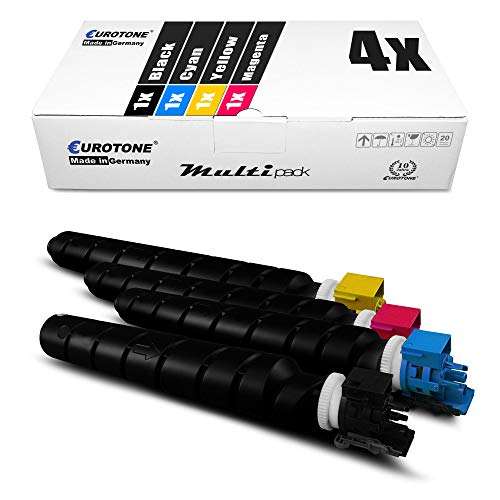 Eurotone 4X Toner im Set für Utax 5006Ci 5007Ci 5057Ci 6006Ci 6007Ci 6057Ci ersetzt CK8514 CKMY von Eurotone