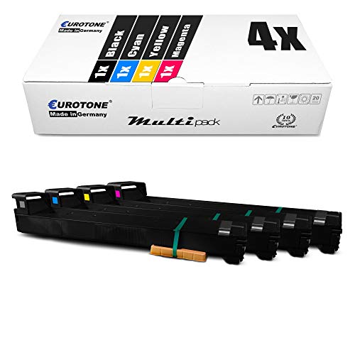 Eurotone 4X Toner im Set kompatibel für HP Color Laserjet Enterprise M855dn M855x Plus NFC M855xh ersetzt CF310A-13A CKMY von Eurotone