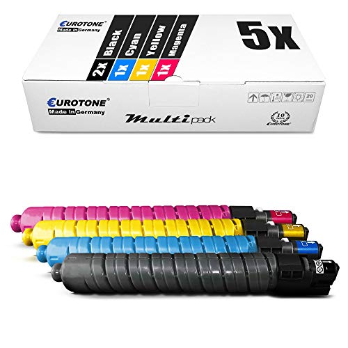 Eurotone 5X Müller Printware Toner für Ricoh Aficio MP C 4000 5000 AD SPF ersetzt 841160-841163 Set Eurotone 5X Müller Printware Toner für Ricoh Aficio MP C 4000 5000 AD SPF ersetzt 841160-841163 Set von Eurotone