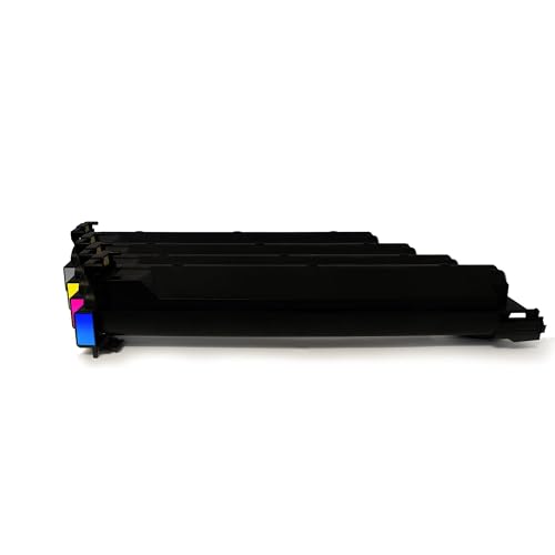 Eurotone 5er Set Kompatible Toner XXL für Konica Minolta Bizhub C203 C200 C253 C353 Kopierer - ersetzt TN-213 A0D7152 7252 7352 7452 im Sparpack - 2X schwarz von Eurotone