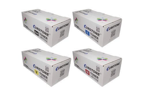 Eurotone Ersatz Toner OPC Drum kompatibel für Samsung CLP 320 / 325 CLX 3180 / 3185, CLT-K4072S CLT-C4072S CLT-Y4072S CLT-M4072S, Druckerpatronen und CLT-R407/SEE Imaging Drum im Spar Set von Eurotone