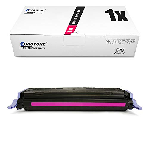 Eurotone Kompatibler Toner Magenta, kompatibel für HP Color Laserjet 1600 2600 2605 + cm 1015 1017 für Q6003A von Eurotone