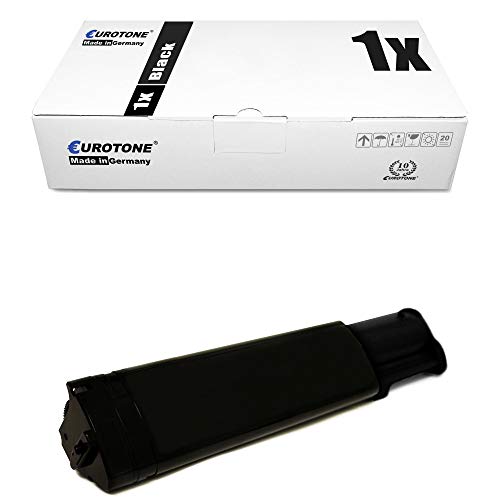 Eurotone Laser Toner Cartridge Black kompatibel für Epson Aculaser C1100 C1100N CX11N CX11NF CX11NFC CX21 CX21N Schwarz (kompatible Alternative) von Eurotone