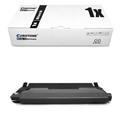 Eurotone Laser Toner Cartridge Black kompatibel für Samsung CLP 310 315 + CLX 3175 3170, CLT-K4092S Schwarz von Eurotone