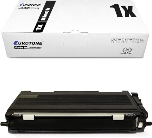 Eurotone Laser Toner Cartridge TN2110 TN2120 kompatibel für Brother DCP 7030 7045N / HL 2140 2150N / MFC 7320 7440N 7840W / TN-2110 / TN-2120 Black von Eurotone