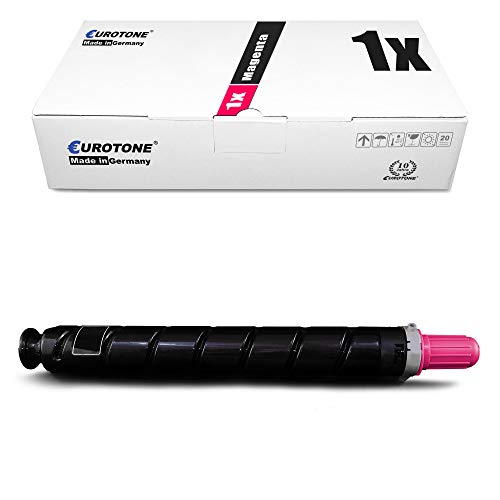 Eurotone Magenta Toner kompatibel für Canon Imagerunner IR C1325 IR C1325iF IR C1335 IR C1335iF IR C1335iFC ersetzt CEXV48M für 11.500 Seiten von Eurotone