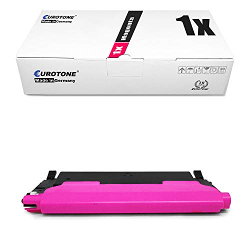 Eurotone Premium Toner Magenta, kompatibel für Samsung CLP 310 315 + CLX 3175 3170, CLT-M4092S von Eurotone