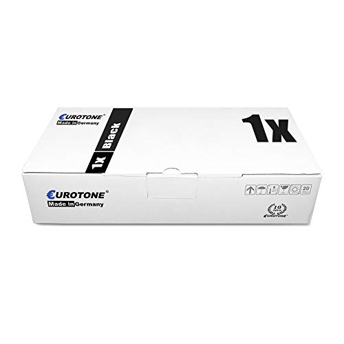 Eurotone Schwarz Toner für Utax 2506Ci 2507Ci ersetzt CK8511K von Eurotone