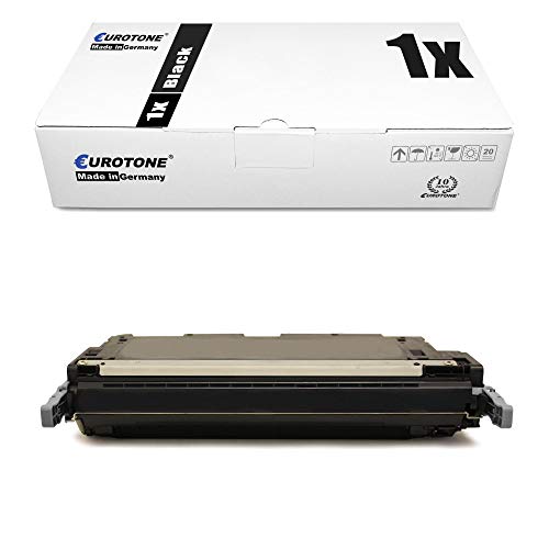 Eurotone Toner, Q6470A Black kompatibel für HP Color Laserjet 3800 3800N 3800DN 3800DTN + CP3505 CP3505N CP3505DN CP3505X Black von Eurotone