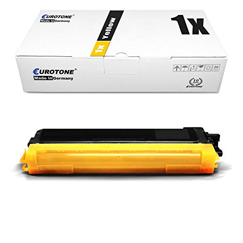 Eurotone Toner Ersatz TN230 Yellow kompatibel für Brother HL 3040 3070 / MFC 9120 9320 CN/DCP 9010, TN-230Y Gelb von Eurotone