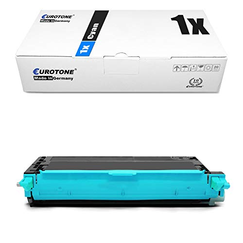 Eurotone Toner kompatibel für Dell 3110 CN 3110CN + 3115 CN 3115CN Cyan XXL von Eurotone