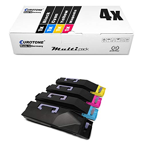 Eurotone Toner mit 50% mehr Leistung für Mita TASKalfa 250 CI 350 CI kompatibel für Kyocera TK-865 BK TK-865 C TK-865 Y TK-865 M im Bundle Eurotone Toner mit 50% mehr Leistung für Mita TASKalfa 250 CI 350 CI kompatibel für Kyocera TK-865 BK TK-865 C TK-865 Y TK-865 M im Bundle von Eurotone