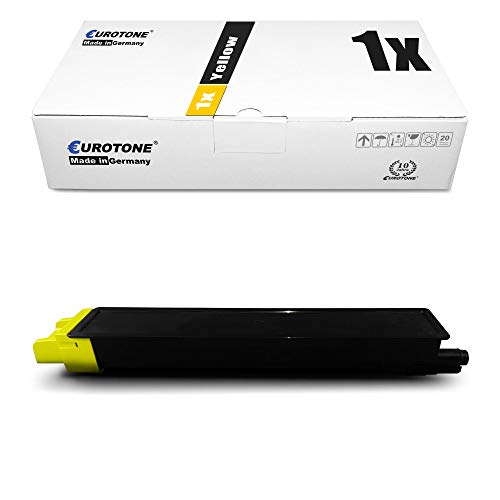 Eurotone Yellow Toner für Kyocera Ecosys M8100 M8124cidn M8130cidn M8130cin ersetzt TK-8115Y von Eurotone