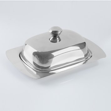 Edelstahl Butterdose von Eurotops