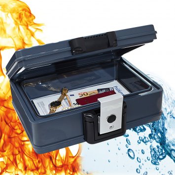 Feuer- und wassersichere Dokumentenbox von Eurotops