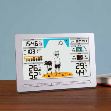 Funk-Wetterstation „Meteo Man“ von Eurotops