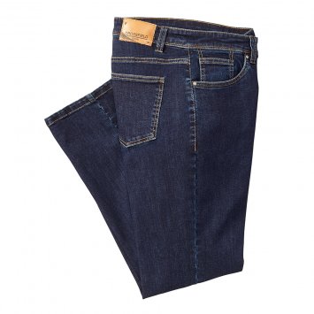 High-Stretch-Jeans, dunkelblau High-Stretch-Jeans, dunkelblau von Eurotops