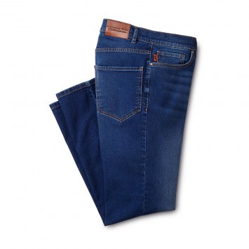 Komfort-Jeans,jeansblau von Eurotops