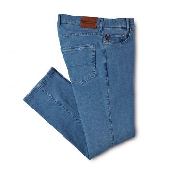 Komfort-Stretchbund-Jeans,h-bl Komfort-Stretchbund-Jeans,h-bl von Eurotops