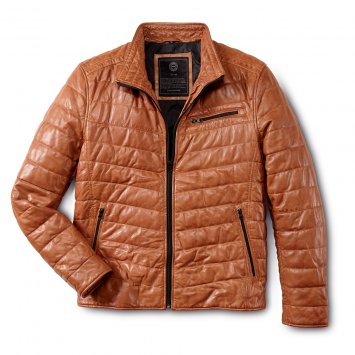 Nappaleder Steppjacke von Eurotops