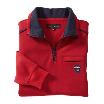 Thermoshirt m.Kontrasten, rot Thermoshirt m.Kontrasten, rot von Eurotops