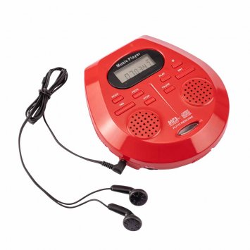 Tragbarer CD-Player mit Stereo-Lautsprechern Tragbarer CD-Player mit Stereo-Lautsprechern von Eurotops
