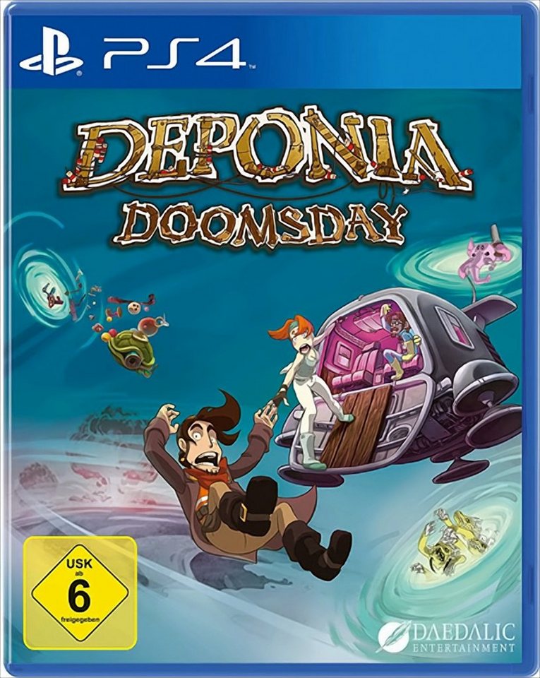 Deponia Doomsday Playstation 4 von Eurovideo