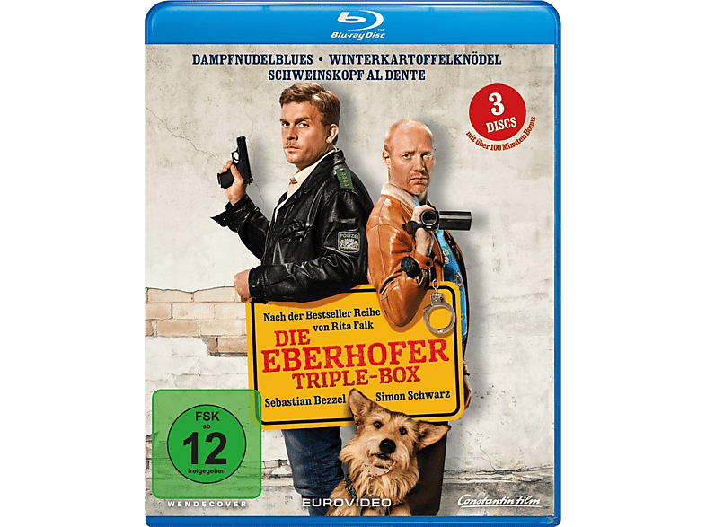 Die Eberhofer-Triple Box Blu-ray von Eurovideo