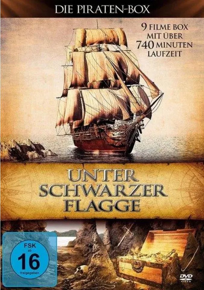 Eurovideo DVD Unter schwarzer Flagge - Die Piraten-Box Eurovideo DVD Unter schwarzer Flagge - Die Piraten-Box von Eurovideo