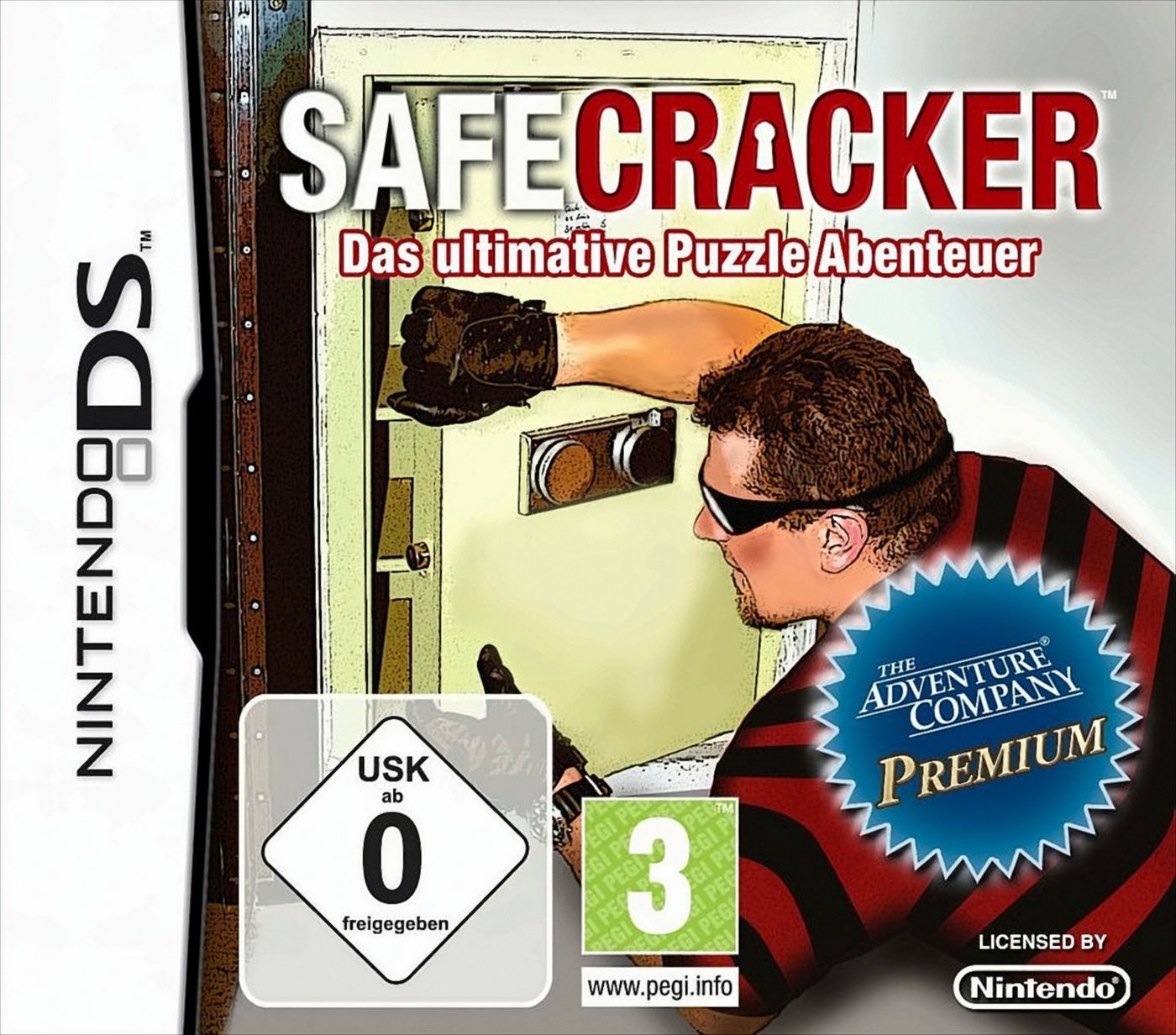 SafeCracker - Das ultimative Puzzle Abenteuer Nintendo DS von Eurovideo