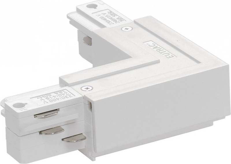 Eutrac 3 Phasen L-Verbinder, Datenbus, außen, weiß von Eutrac