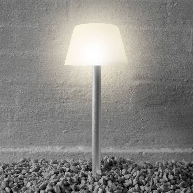 EVA Solo SunLight Solar-Erdspießlampe, opalweiß von Eva Solo