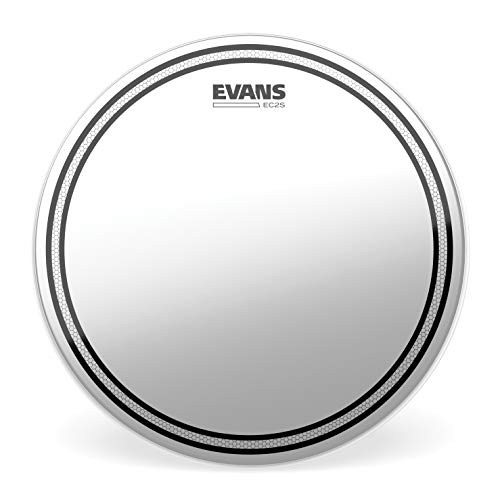 Evans B08EC2S 20,32cm (8 Zoll) Tomfell, doppelschichtig EC2 SST von Evans