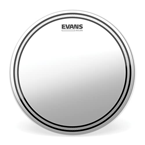 Evans B18EC2S 45,72cm (18 Zoll) Bassdrumfell gedämpft, Clear von Evans
