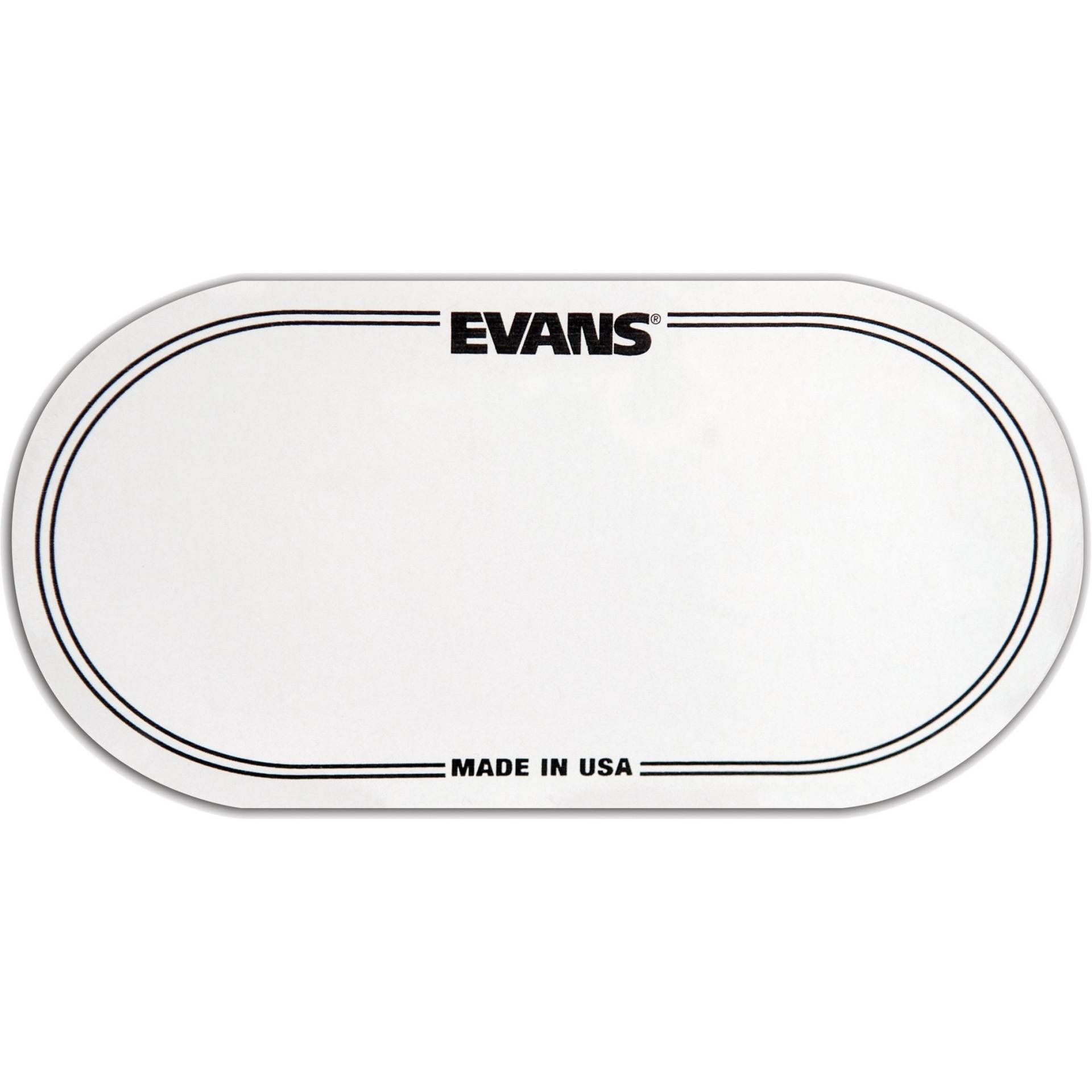 Evans EQPC2 doppeltes Bassdrum Patch, weiß Evans EQPC2 doppeltes Bassdrum Patch, weiß von Evans