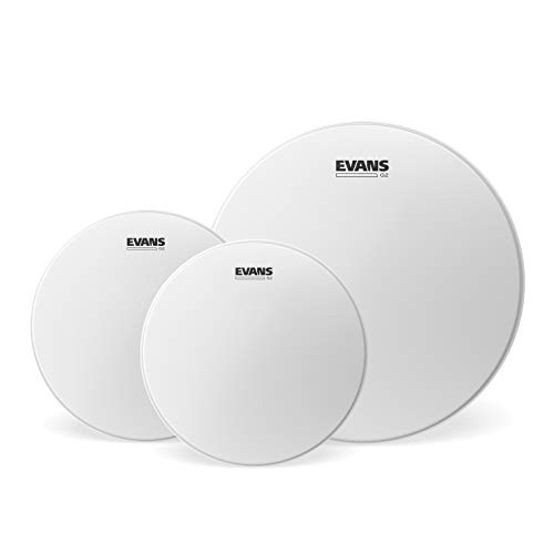 Evans ETP-G2CTD-R G2 (Coated) Tom Pack Rock 25,4 cm (10 Zoll), 30,4 cm (12 Zoll), 40,6 cm (16 Zoll) Felle von Evans